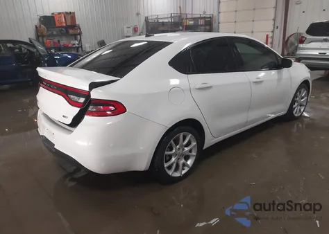 2013 Dodge Dart Sxt из США, поврежденный, VIN 1C3CDFBA9DD315098